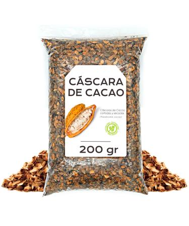 EPEL Cocoa Husks 200g - Cocoa Shell Tea - Cocoa Husks for Infusion - Natural and Health Properties - Infusion