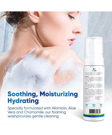 Medcosa No Water Body Wash - Rinse Free Cleansing Foam for Adults and Elderly | Waterless Body Wash 3-Pack for Gentle Cleansing - Buy Online on GoSupps.com