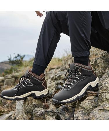 XZTYGY Men's Slip Resistant Hiking Boots - Size 11.5 Black - Buy Online on GoSupps.com
