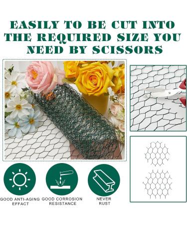 Floral Wire Netting for DIY Floral Arrangements - 2 Sheets (12 x 96 Inch) - Buy Online on GoSupps.com