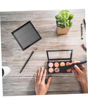 DRESSOOS 1pc 12 Empty Eyeshadow Dish Empty Eyeshadow Case Empty Pallet for Eyeshadow Travel Eyeshadow Black - Buy Online on GoSupps.com