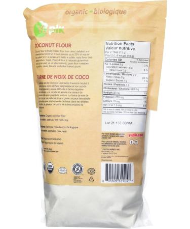 Yupik Organic Coconut Flour (powder Meal) 1kg 6 Count 1 kg (Pack of 6) - Buy Online on GoSupps.com