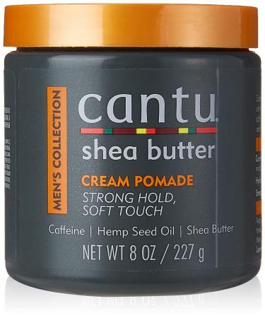 Cantu Mens Cream Pomade 8 Ounce Jar (236ml) (Pack of 3)