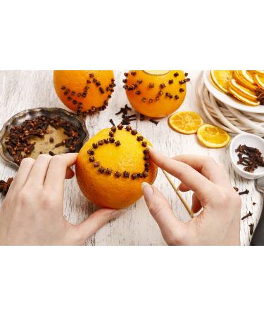 Organic Cloves Whole 8 oz Fair Trade in Mylar Bag with E-Book - Secrets of Cloves and Gourmet Recipes Included - Buy Online on GoSupps.com