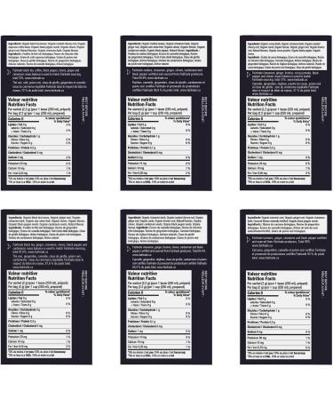 Four O'Clock Latte Variety Pack Non-Gmo Kosher Gluten-Free 6 Pack of 16 Teabags Each - Buy Online on GoSupps.com