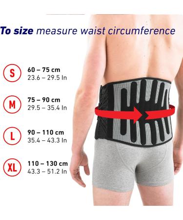 Neo G Back Support RX with Power Straps & Adjustable Lacing System - For Lower Back Pain Relief & Muscle Spasms - Class 1 Medical Device - Buy Online on GoSupps.com