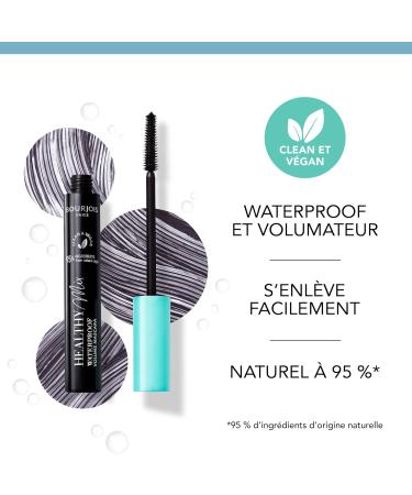 Bourjois Healthy Mix Water Proof Waterproof Mascara Black 001 10 ML - Buy Online on GoSupps.com