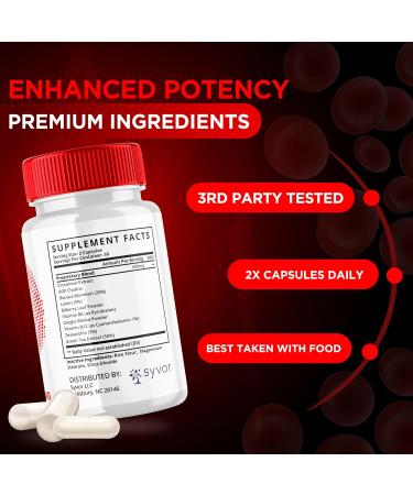 Glyco Sync Capsules Official Glyco Sync Balance Pills with All Natural Ingredients Advanced Formula GlycoSync Joint Support for Health and Wellness Extra Strength for Men and Women (60 Capsules) - Buy Online on GoSupps.com