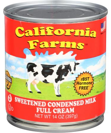 California Farms Sweetened Condensed Milk, 14 OZ - Buy Online on GoSupps.com