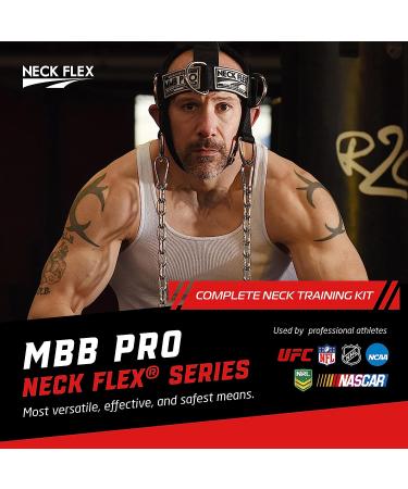 Neck Flex - MMB Pro Series Muscle Trainer Kit | Heavy-Duty Head Harness & Resistance Band Set - Buy Online on GoSupps.com