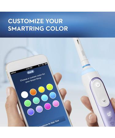 Oral-B GENIUS X Electric Toothbrush with 3 Replacement Brush Heads and Case - Orchid Purple - Buy Online on GoSupps.com