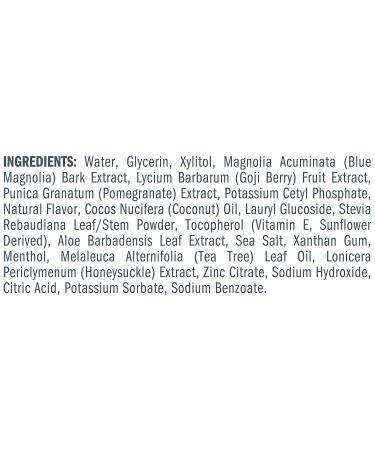 Schmidt's Fluoride-Free Mouthwash for Bad Breath - Coconut & Aloe 16 oz | International Shipping - Buy Online on GoSupps.com