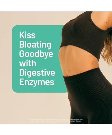NatureWise Digestive Enzymes - Multi Enzymes with Probiotics + Prebiotics - Post Mealtime Comfort & Bloating Support + Aids Digestion and Gut Health - Soy-Free Non-GMO - 60 Capsules 1-Month Supply  - Buy Online on GoSupps.com