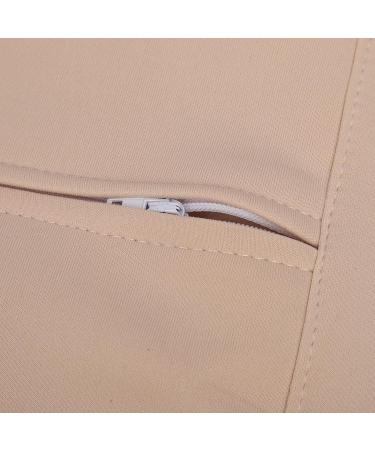 Buy Castor Oil Neck Pack - Reusable Oil Leak Prevention Skin Colored for Thyroid Relief | Fast International Shipping - Buy Online on GoSupps.com