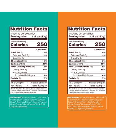 HIPPEAS Organic Cheeze Chickpea Puffs Variety Pack - 12 Count Vegan, Gluten-Free Protein Snacks (1.5 oz) - Buy Online on GoSupps.com