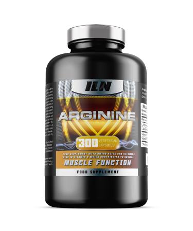 L Arginine Capsules - 2600mg L-Arginine with Added Glutamine - B12 and D3 for Normal Muscle Function (300 Vegetarian Capsules) 300 Count (Pack of 1) - Buy Online on GoSupps.com