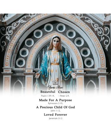 Christian Inspirational Compact Mirror - Valentines Gift for Women, Girlfriend, Wife, Teens, and Kids - Buy Online on GoSupps.com