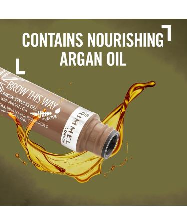 Rimmel Brow This Way Styling Gel 5g - Blonde | International Shipping | Perfect Eyebrow Control & Definition - Buy Online on GoSupps.com