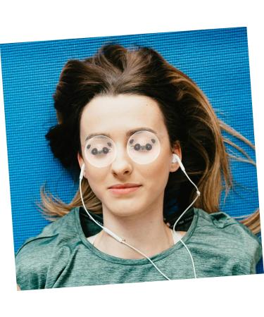 COOLHIYA 1pair Cooling Eye Pads for Tired Eyes Reusable Portable for Puffiness Swelling Dark Circles Relief Lightweight Material - Buy Online on GoSupps.com