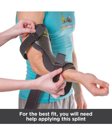 BraceAbility Cubital Tunnel Syndrome Elbow Brace - Ulnar Nerve Pain Relief | Arm Immobilizer for Hyperextended Elbow - Size M/L - Buy Online on GoSupps.com