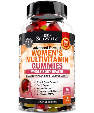 BioSchwartz Advanced Formula Women's Multivitamin Gummies 60 Gummies