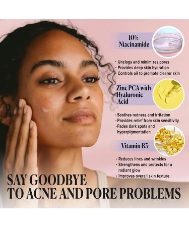 Buy Cosmedica Skincare Niacinamide + Zinc Serum with Hyaluronic Acid 1 oz | International Shipping Available - Buy Online on GoSupps.com