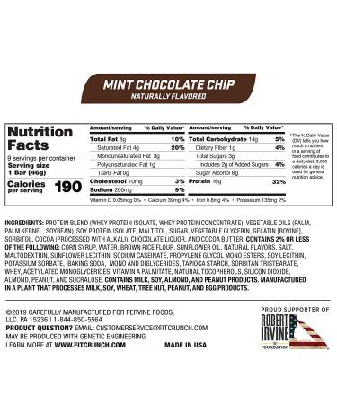 FitCrunch Protein Bars Snack Size Variety Pack - 18 Pack, Gluten-Free - Buy Online - Buy Online on GoSupps.com