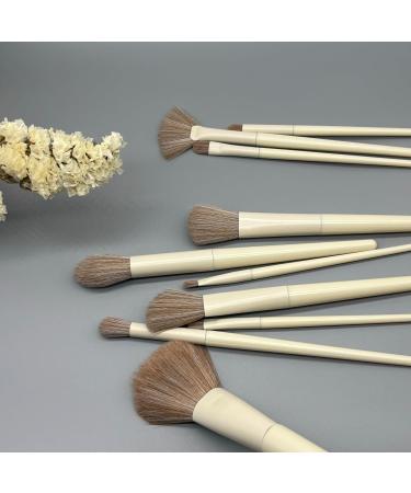 10-Piece Essential Makeup Brush Set | Premium Synthetic Brushes for Flawless Beauty | International Shipping Available - Buy Online on GoSupps.com