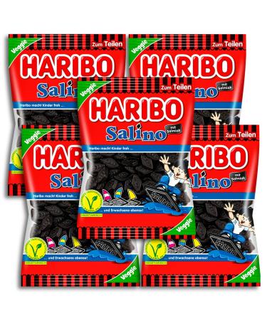 5 Pack Haribo Salino Vegetables 5 X 175g