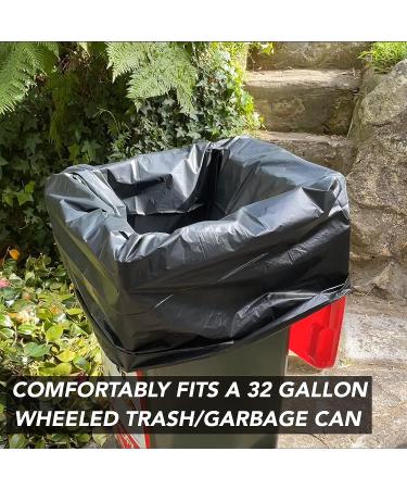 TRASHWISE 42 Gallon 100% Compostable Trash Bags Heavy Duty 3mils - Large Contractor Bags - Eco-Friendly Garbage Bags - Certified OK to Compost - 12 Count - Buy Online on GoSupps.com