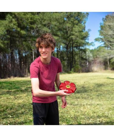 Buy Wahu Phlat Ball Junior - Mini Foldable Throwing Pane & Frisbee | Outdoor Games for Kids 5+ | Travel Version Red - Buy Online on GoSupps.com