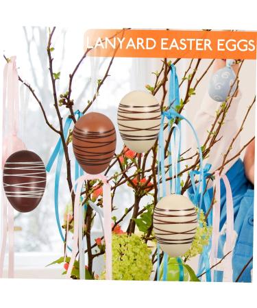 Alipis 30 Pcs Easter Eggs Easter Egg Ornaments Easter Egg Tree Ornaments Spring Accessories Mini Plastic As Shown 3x5pcs 6X4CMx5pcs - Buy Online on GoSupps.com
