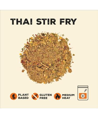 Nature Kitchen Thai Stir Fry Seasoning (Medium Heat) 400g - Gluten-Free & Vegan Cooking Blend for Marinades, Sauces, Frying, Baking | Large Bag of Seasoning Spices - Buy Online on GoSupps.com