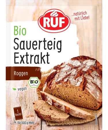 Call organic sourdough extract dried sorreling extract made of organic rye fully grain flour rye oxygen for baking bread & rolls powder 2 x 15g - Buy Online on GoSupps.com