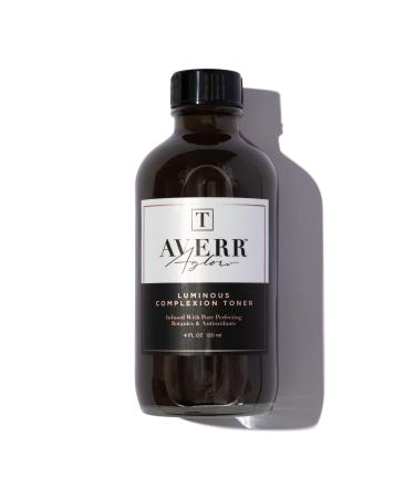 Averr Aglow Luminous Complexion Toner, Face Skincare, Reduce Blackheads Breakouts & Dark Circles, Natural Solution Moisturizing Facial Toner, Hydrating & Soothing Effect