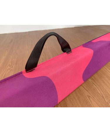 MARFULA 8FT/9FT Folding Balance Beam Gymnastics Floor Beam - Extra Firm Suede Cover - Anti Slip Bottom - Carry Bag - PinkPurple-Camo 6ft - for Kids/Adults Home - Buy Online on GoSupps.com