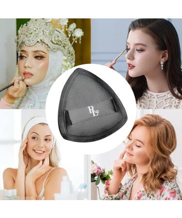 Cushion Puff | Makeup Puff in Black | Effective and Practical Foundation Cushion | Triangle Powder Puff for Foundation Liquid Application - Buy Online on GoSupps.com