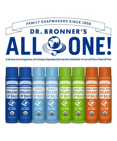 Dr. Bronner's Lipsticks in Hangpack Mint 4g - Organic Vegan & Cruelty-Free | International Shipping - Buy Online on GoSupps.com