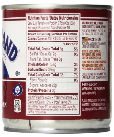 Eagle Brand Sweetened Condensed Milk 14 oz - Pack of 6 | Quality and Convenience - Buy Online on GoSupps.com