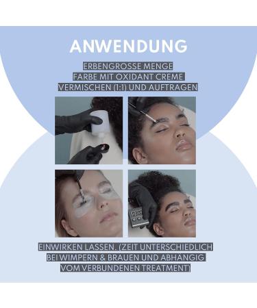  Augenmanufaktur Augenmanufaktur Colour Lash & Brow Basic Kit (Black) - Eyelash & Brow Colouring Kit for a Natural and Long Lasting Result - Buy Online on GoSupps.com