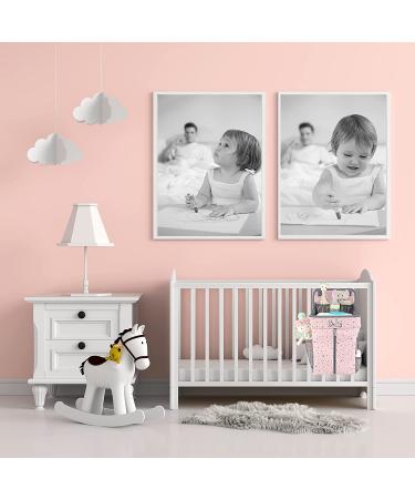 Llama Bella Hanging Diaper Caddy - Pink Baby Diaper Organizer for Changing Table, Crib, Playard, or Wall - Newborn Diaper Holder - Buy Online on GoSupps.com