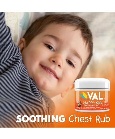 VAL Happy Kids Chest Rub 1.5oz - Soothing Relief for Kids | Fast International Shipping - Buy Online on GoSupps.com