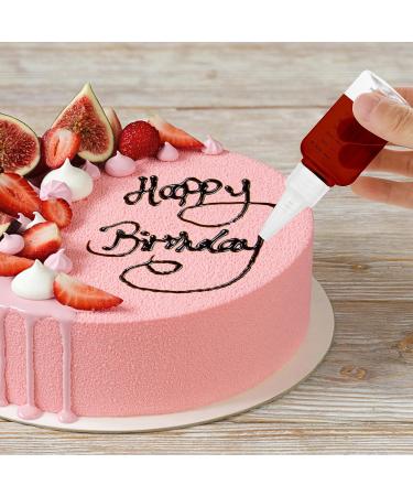 ASTER 6 Pack Hair Oil Applicator Bottle 2 Ounce Refillable Hair Dye Bottle Empty Plastic Oil Bottle for Hair with Ratio Graduated Scale Opossum Hair Oil Applicator with Twist Top Cap Transparent - Buy Online on GoSupps.com