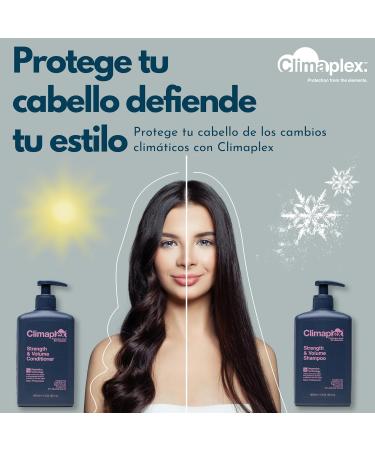 Climaplex Strength & Volume Conditioner for fine & straight hair detangling and conditioning 400 ml - Buy Online on GoSupps.com