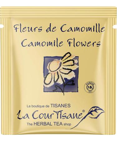La Courtisane Herbal Tea Chamomile Flowers Kosher Gluten-Free 250 Count 717g - Buy Online on GoSupps.com