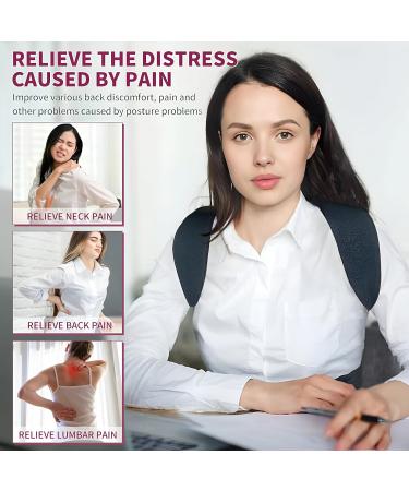 Posture Corrector for Men & Women | Back Brace & Lumbar Support for Improved Posture & Pain Relief (L - Buy Online on GoSupps.com