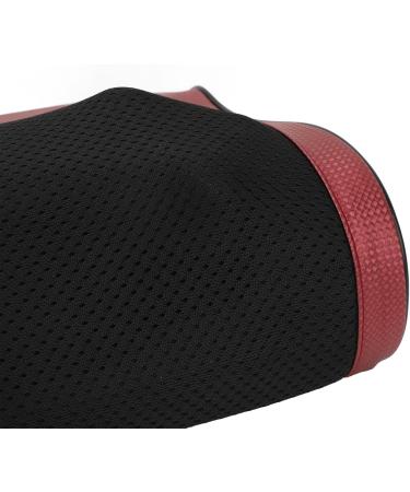 Shop Syrisora Deep Fabric Shiatsu Massage Pillows - Hot Compression & Multifunctional Electric Back Massager (Red) - EU Plug - Buy Online on GoSupps.com