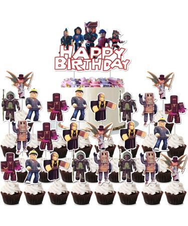 49PCS themed Cake Decoration Supplies cupcake toppers decorations suitable for themed birthday party themed party supplies - Buy Online on GoSupps.com