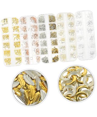15 Boxes Metal Nail Decoration Rhinestones for Nails Nail Art Charms Metal Charms for Nails Nail Art Glitters DIY Manicure Ornament Nail gems Nail Charm Glue 3D Flash Jewelry pp - Buy Online on GoSupps.com