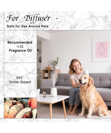 HIQILI 30ML Rosemary Essential Oil & 150ML Peach Fragrance Oil for DIY Diffuser - Buy Online on GoSupps.com